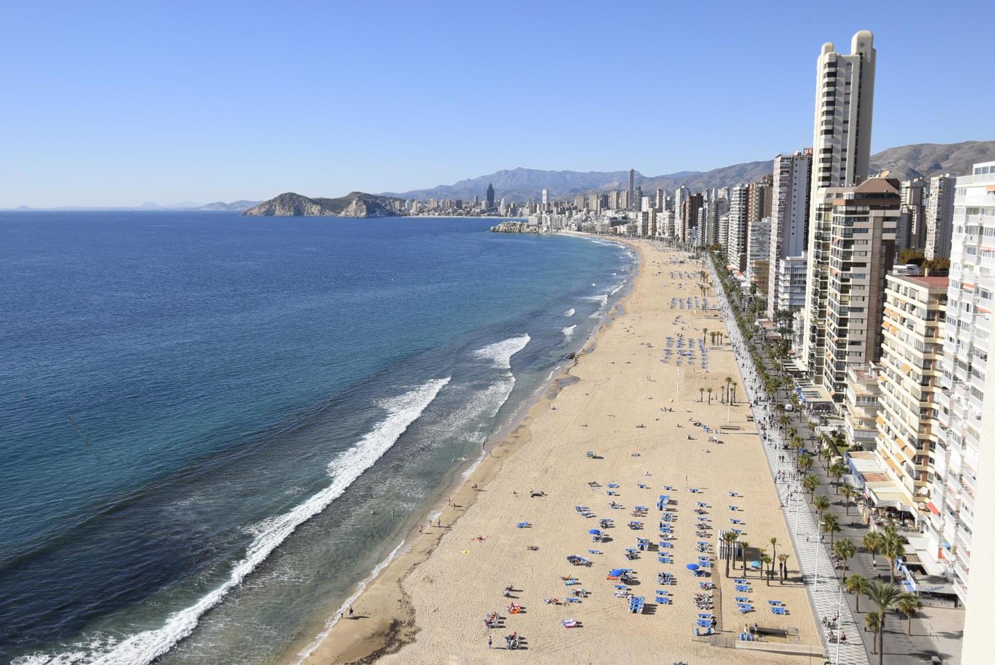 Torre Principado II - Fincas Arena Benidorm Exteriör bild